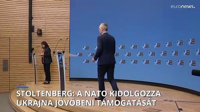 Zajlik az Ukrajnának nyújtandó jövőbeli támogatás szerkezetének kidolgozása – mondta a NATO-főtitkár