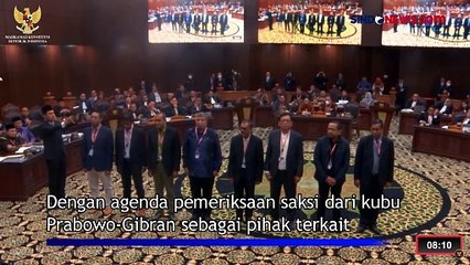 Download Video: Saksi dan Ahli Prabowo-Gibran Beri Keterangan di Sidang MK Hari Ini