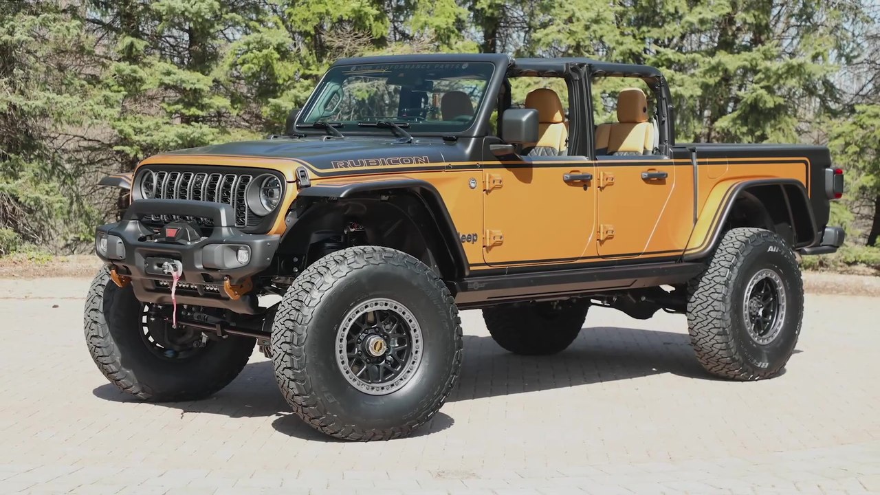Easter Jeep Safari - Jeep Gladiator Rubicon High Top Konzept