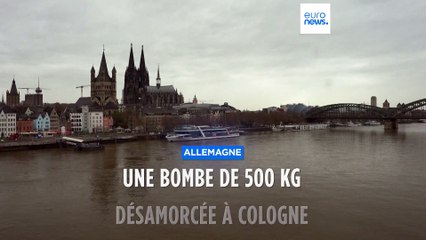 Cologne : évacuation d'urgence après la découverte d'une bombe de 500 kg