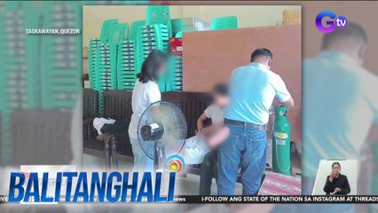 Ilang mag-aaral, nahimatay dahil sa sobrang init ng panahon | BT