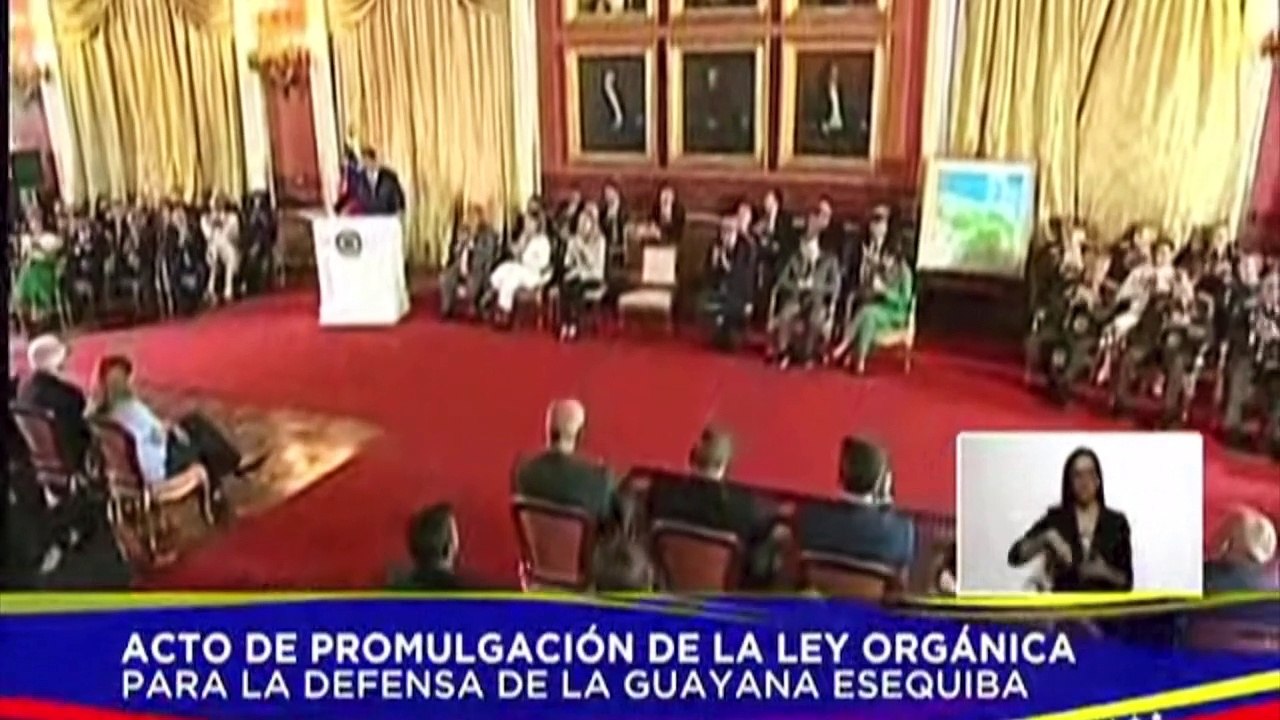 Maduro denuncia bases militares de EEUU en zona que Venezuela disputa con Guyana