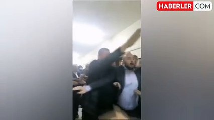 Seçimin iptal edildiği Kayseri Pınarbaşı'nda olay görüntü! MHP'li vekil hakime küfür etti