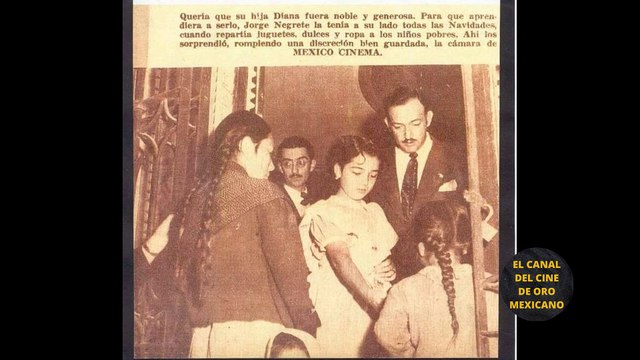 EL SECRETO ACTO DE AMOR DE JORGE NEGRETE PARA AYUDAR A UNOS NIÑOS POBRES