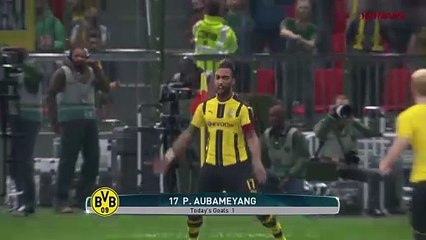 Shinji Kagawa vs Aubameyang
