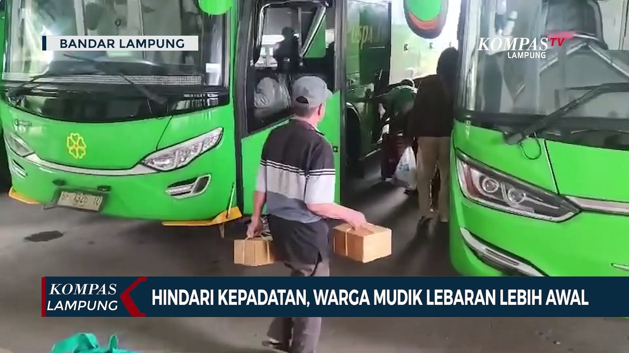 Hindari Kepadatan, Warga Mudik Lebaran Lebih Awal
