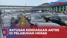 H-6 Lebaran, Ratusan Kendaraan Pemudik Mengantre di Pelabuhan Merak