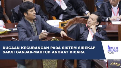 SAKSI GANJAR-MAHFUD MENGUNGKAP DUGAAN PENGGELEMBUNGAN SUARA PADA SISTEM REKAP PEMILU 2024