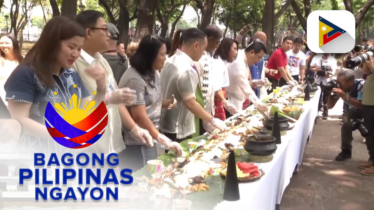 'Philippine Eastperience' tampok ang iba't ibang pagkaing Pinoy, inilunsad ng Department of Tourism