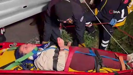 Bursa'da manzarayı izlerken canından oluyordu