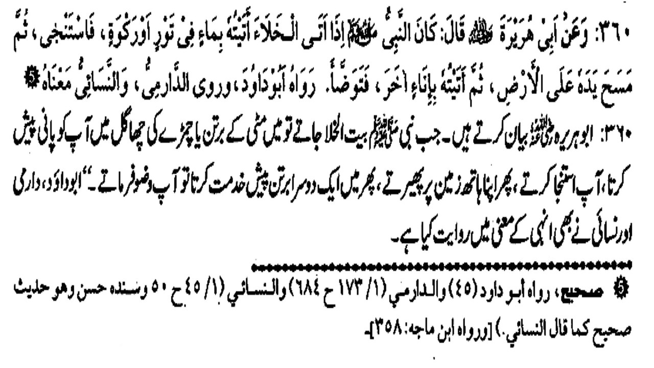 ISTINJA KARNE KE BAAD HATHON KO KESY DHONA CHAHIYE? (360)