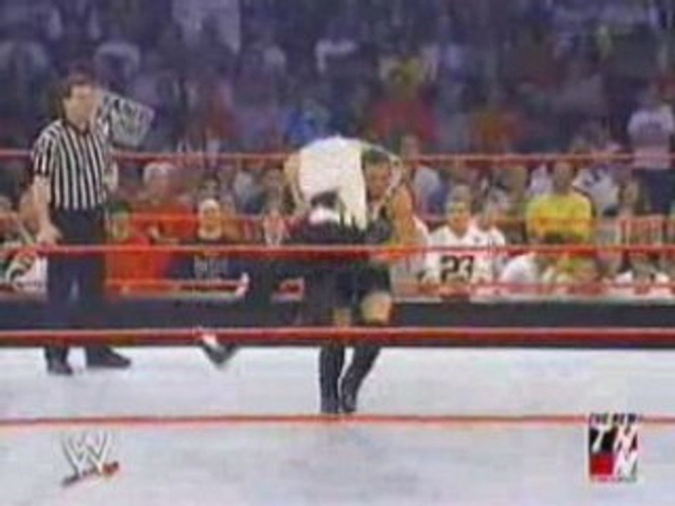 WWE - Jeff Hardy DDT sur RVD