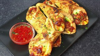 Chicken Parcel Recipe Domino Style | Chicken Snack Recipe for Iftar in Urdu  Hindi | Cook With Faiza
