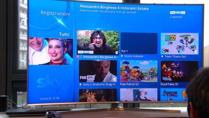 Video herunterladen: Sky Q: Ecco come funziona