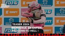 Teaser Paris-Roubaix Femmes avec Zwift 2024