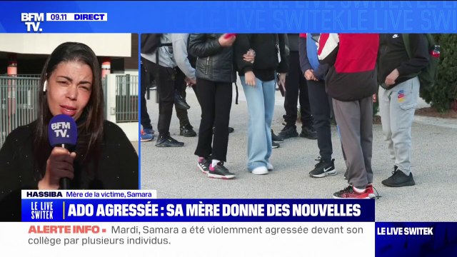 Samara a peur, elle est très affectée : la mère de la collégienne agressée à Montpellier témoigne sur BFMTV