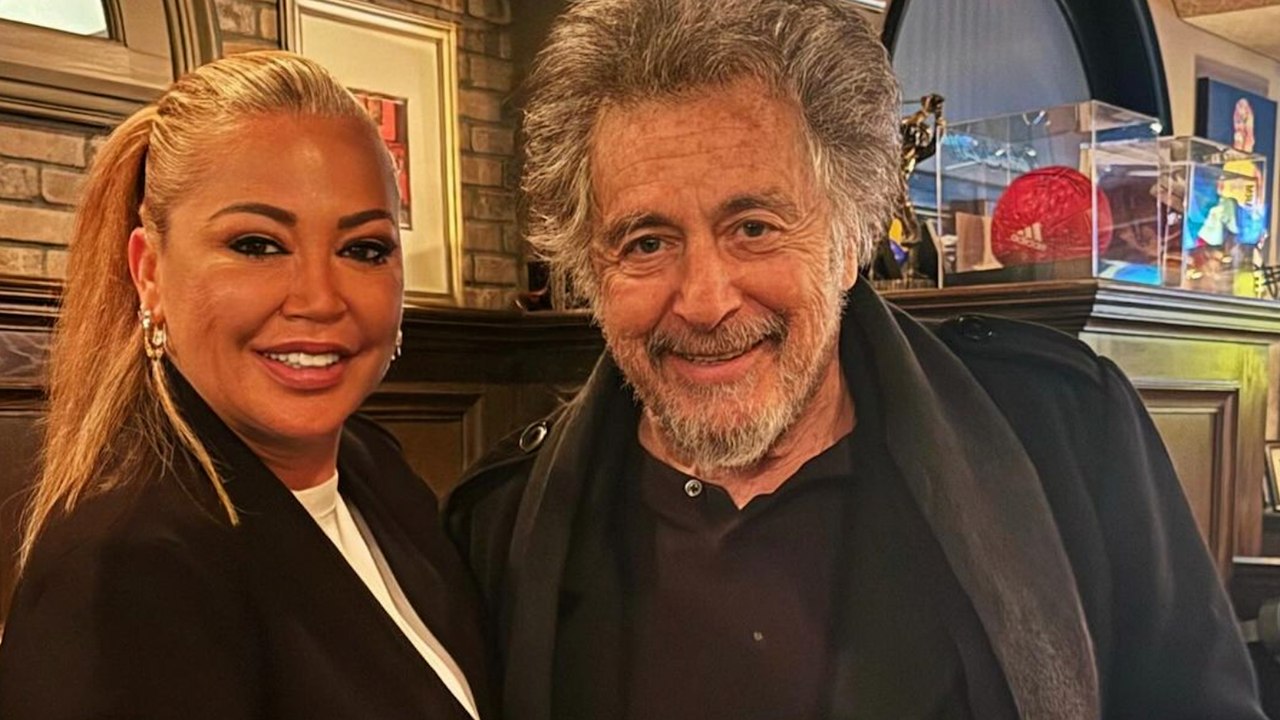 Belén Esteban y Al Pacino, juntos en un restaurante de Estados Unidos