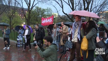 Beyaz Saray'ın önünde iftar protestosu