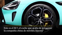 La compañía china de móviles Xiaomi presenta el SU7
