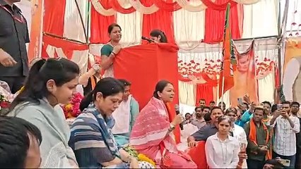 प्रियदर्शिनी ने बताई क्षेत्र के लिए अपने पति की मेहनत