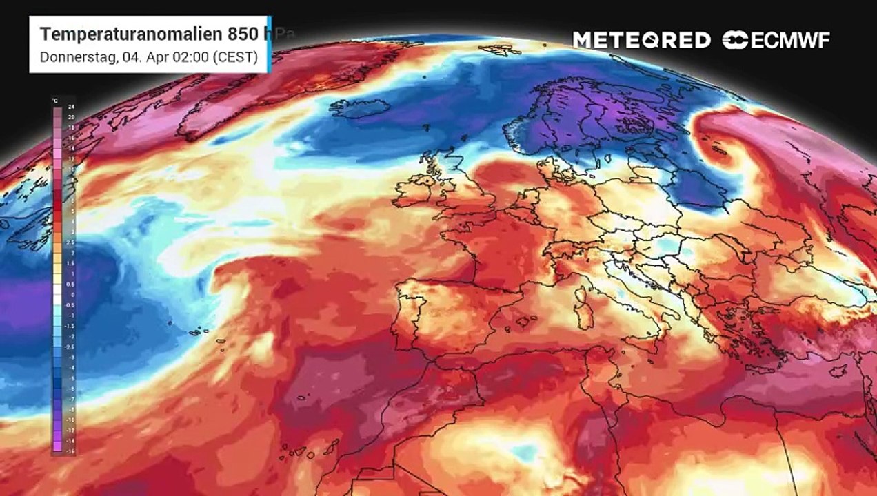 Extrem warme Lurtmassen erreichen Deutschland am Wochenende: der Aprilsommer kommt!