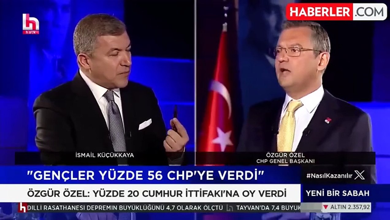 CHP lideri Özel: Gaziantep ve Samsun'da 1'nci parti olmadan siyaseti bırakırsam gözüm açık gider