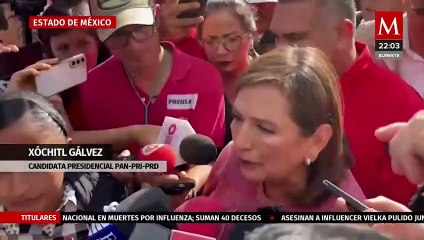 "Van a tratar de sacar toda la guerra sucia": Xóchitl Gálvez