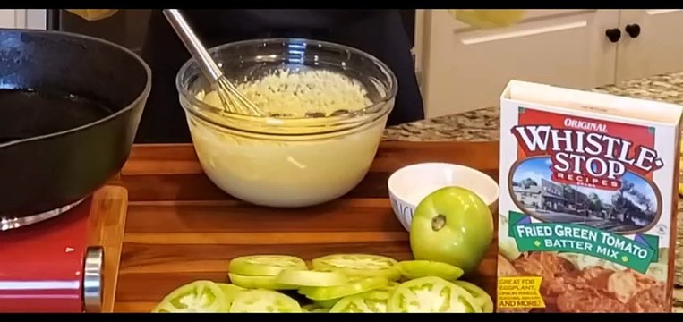 How To Make Fried Green Tomatoes from the WhistleStop Cafe
