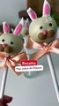 FEMME ACTUELLE - Recette de pop cakes de Pâques en forme de lapin