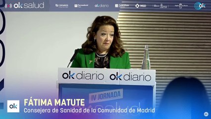 Intervención Fátima Matute en la IV jornada de OKSALUD