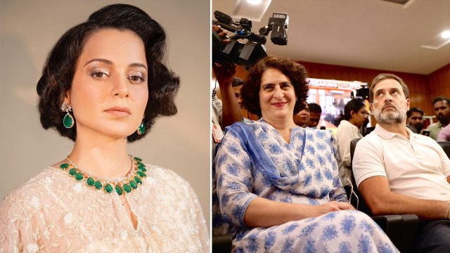 Kangana Ranaut ने किया Rahul Gandhi और Priyanka Gandhi पर निजी हमला, जानिए क्या कहा? | FilmiBeat