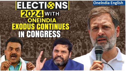 Sanjay Nirupam and Gourav Vallabh Resign from Congress, What’s Next for Grand Old Party?| Oneindia