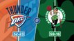Celtics silence Thunder to clinch NBA's best record