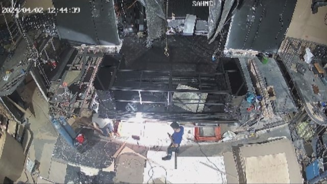 Beşiktaş'ta gece kulübünde yangının ilk çıkış anları