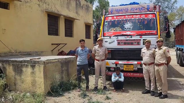 सुकेत पुलिस ने पकड़ा 11.92 करोड़ को डोडा चूरा, ट्रक में प्लास्टिक के कट्टों के नीचे रखकर की जा रही थी तस्करी