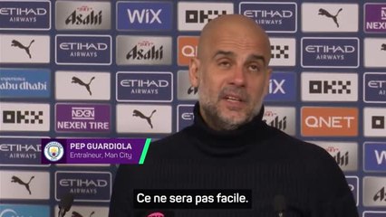 Man. City - Guardiola évoque la course au titre : "Ce ne sera pas facile"