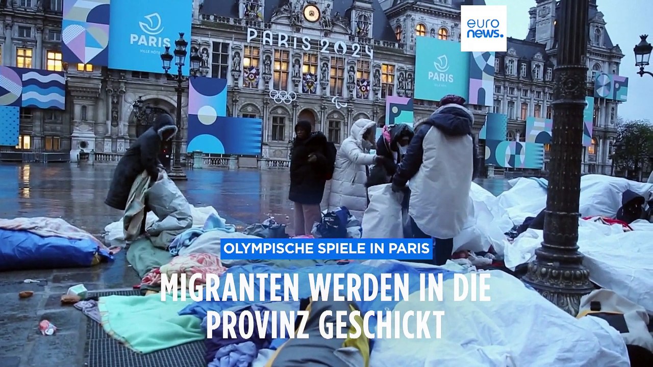 Migranten in Provinz verbracht: Polizei räumt Vorplatz des Pariser Rathauses