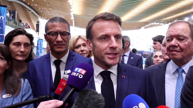Elle a tout à fait sa place : Emmanuel Macron s'exprime sur la présence d'Aya Nakamura à la cérémonie d'ouverture des JO