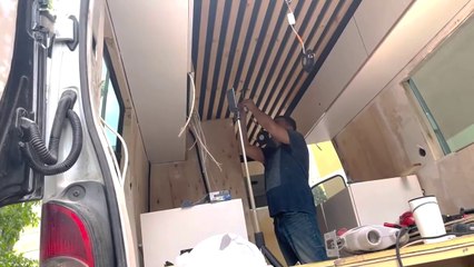 Karavan tavan ahşap kaplama - 23.Bölüm