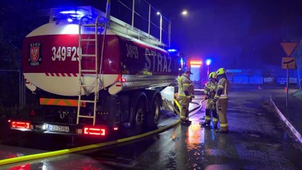 Gazeta Lubuska. Płonęła była fabryka mebli w Sulechowie