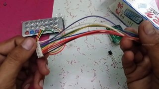 USB card connection | USB card amplifier | Bluetooth module connection