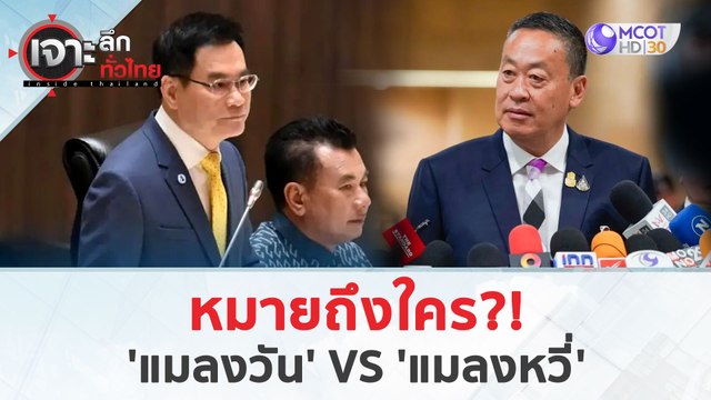 หมายถึงใคร?! 'แมลงวัน' VS 'แมลงหวี่' (4 เม.ย. 67) | เจาะลึกทั่วไทย