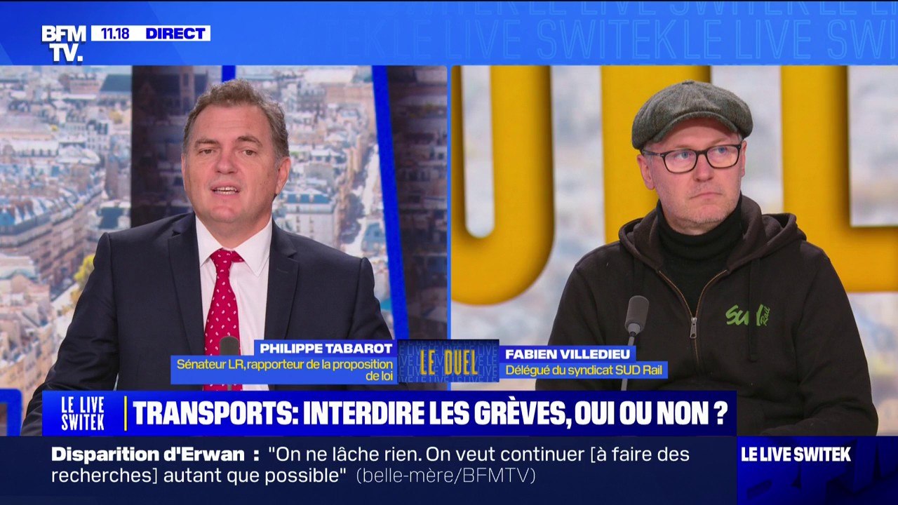 LE DUEL - Transports: faut-il interdire les grèves ?