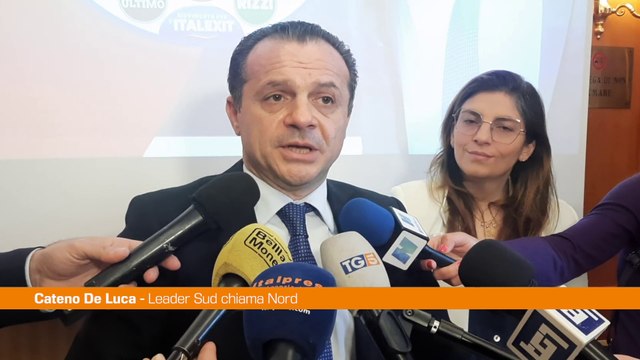 Europee, Cateno De Luca Puntiamo a ben oltre il 4%