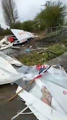 Dallas Diner destroyed in tour bus crash
