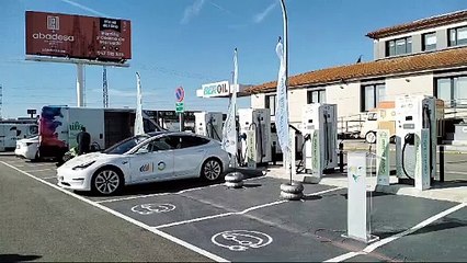 Así es el punto de carga ultrarrápida de Iberdrola