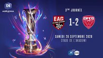 D1 Arkema, J3  EA Guingamp - Dijon FCO (1-2)