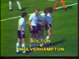 BOLTON - WOLVERHAMPTON  - 1977  -  SAISON  1976/1977 -