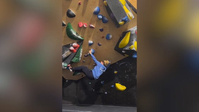 Bridgerton actress Ruby Barker shares video of herself falling and breaking her arm whilst bouldering