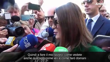 Santanche': ""Voto molto chiaro, continuo il mio lavoro"